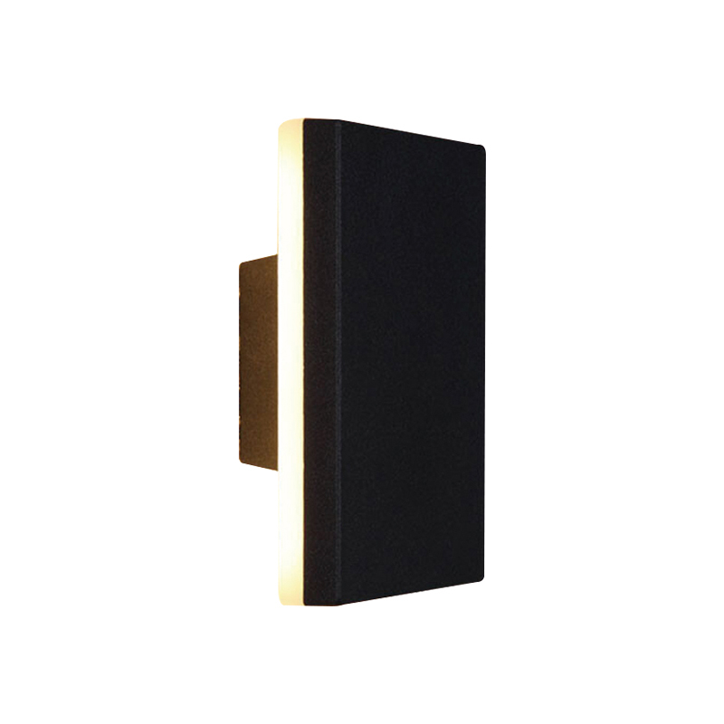 Modern Garden Sconce Lamp Waterproof Outdoor Led Wall Light Corridor Courtyard Lighting