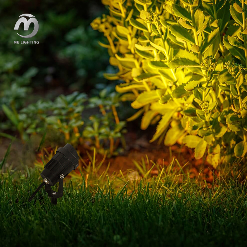 Aluminum Pathway Garden LED Spot Light Outdoor Landscape Lighting Ip65 Waterproof Spike Light