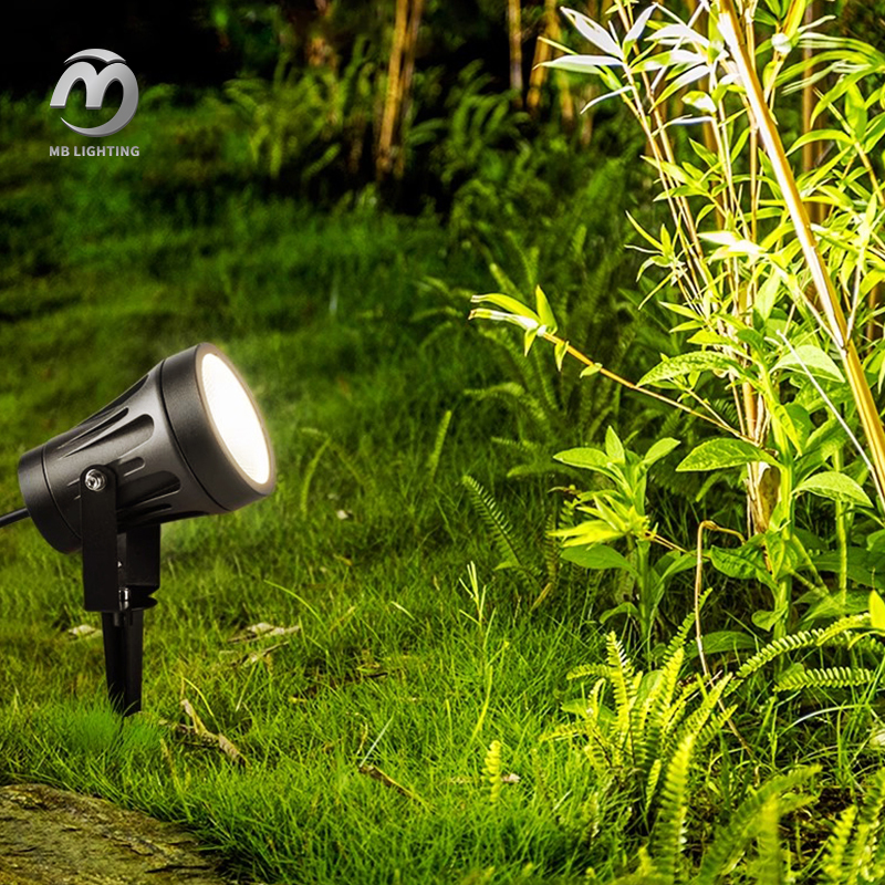 Waterproof Garden Yard Pathway Spike Lights Landscape Tree Light Outdoor LED Spot Light