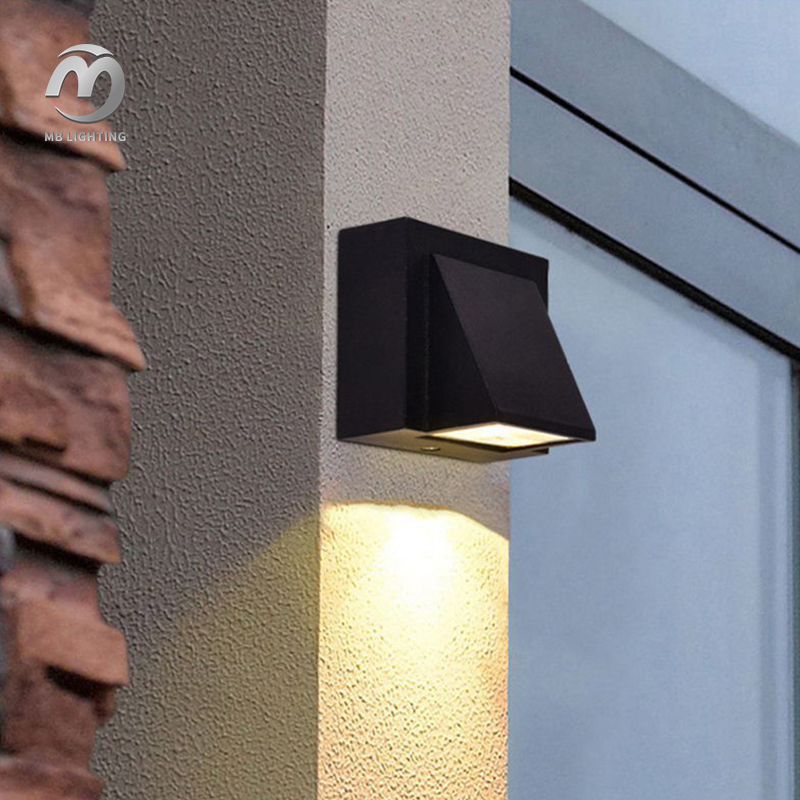 Outdoor Lighting Decorative LED Wall Light 5W Waterproof Aluminum Night Lamp