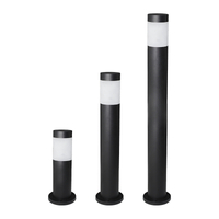 LED Garden Waterproof Lawn Lamp Modern Aluminum Pillar Light Outdoor Courtyard Landscape Bollards Light