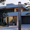 Landscape Outdoor Lawn Lamp Waterproof Park Yard Lighting 20W Aluminium LED Garden Pole Lamp