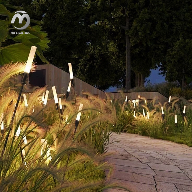 Outdoor Pathway Light Waterproof 1/3/6 Heads LED Garden Light Landscape Decorative Lawn Lamp