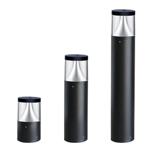 Factory Modern Aluminium Landscape Park Bollard Light Outdoor Garden Lamp Villa Led Lawn Light
