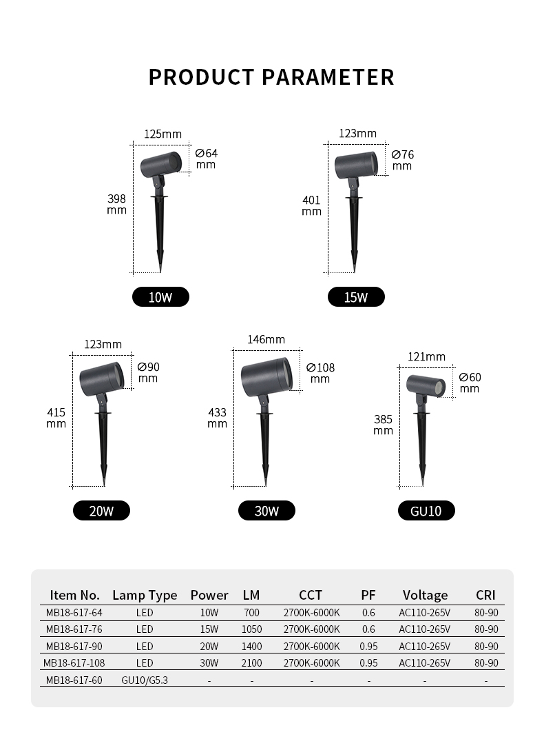 outdoor garden lights