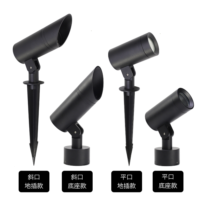 Outdoor Waterproof Aluminum Led Spike Tree Flood Light Adjustable Spotlight Garden Landscape Lighting
