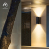 Aluminum Led Outdoor Wall Light Fixtures Waterproof Porch Courtyard Wall Lamp Up Down Wall Light