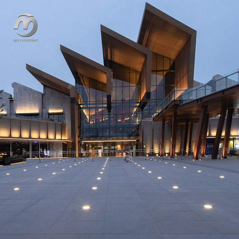 Waterproof Small Inground Mini Deck Light Landscape Led Underground Light Stainless Steel Buried Light