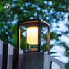 Outdoor Landscape LED Column Lighting Door Courtyard Solar Pillar Light Waterproof Solar Garden Lights