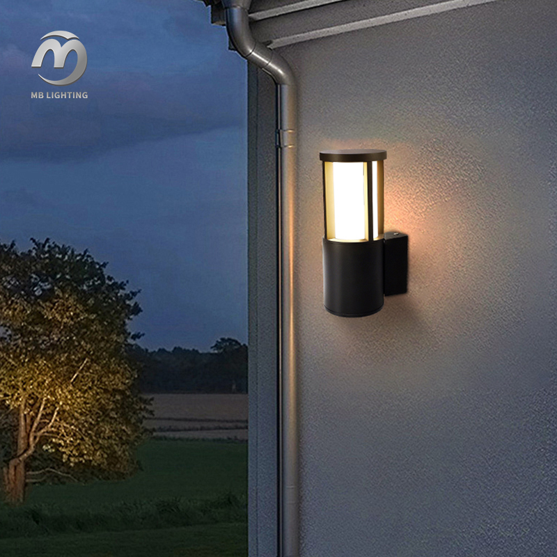 Outdoor Sconce Lighting Porch Patio Wall Mounted Up Lights Waterproof LED Wall Lamps