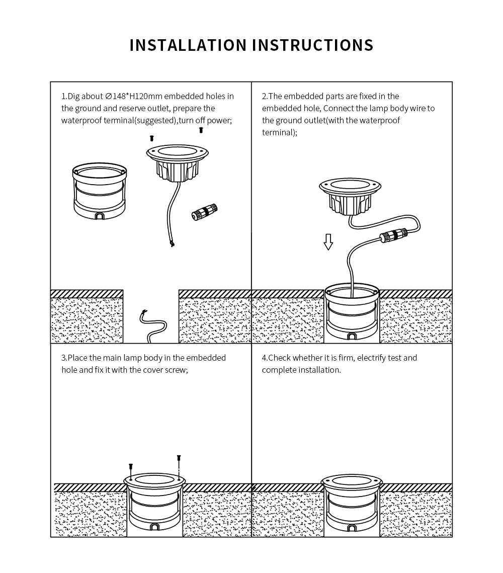 Grounding Lamp