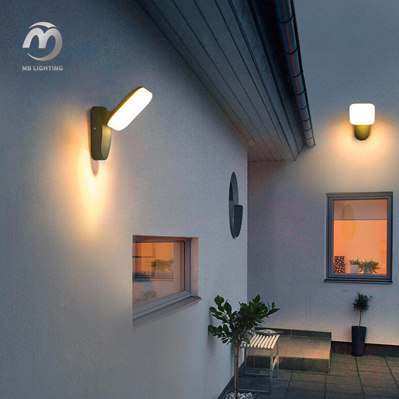 Waterproof LED Wall Light 7W Exterior LED Lighting Outdoor Indoor Wall Mounted Lamp