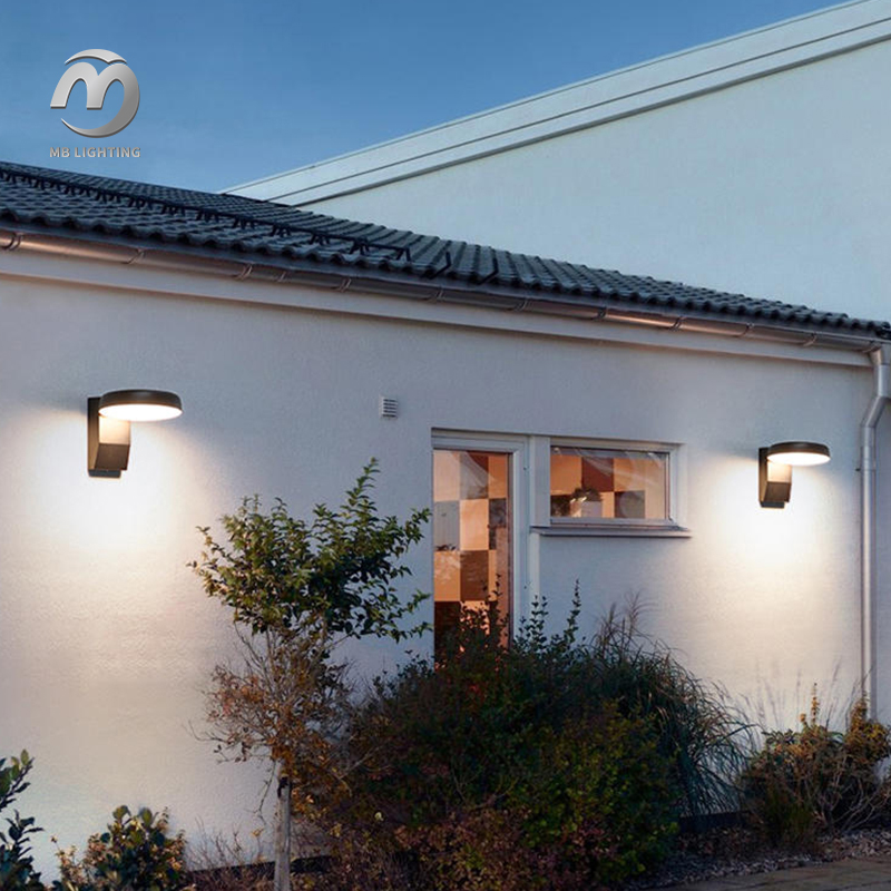 Waterproof Door Lights Outdoor 12W LED Wall Lamp Aluminum Corridor Light