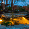 Underwater RGB Fountain Lights Stainless Steel Waterproof Led Underwater Lights Fountain Pond Landscape Spotlight