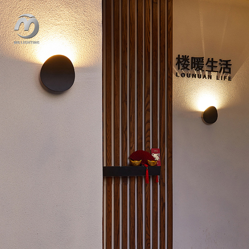 Modern Corridor Porch Light Indoor Outdoor LED Sconce Lights Waterproof Garden Wall Lamp