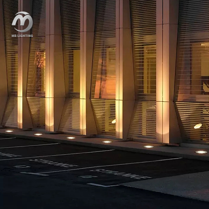 Outdoor Walkway LED Inground Lights Waterproof Underground Lights Outside Landscape Recessed Flood Lamps