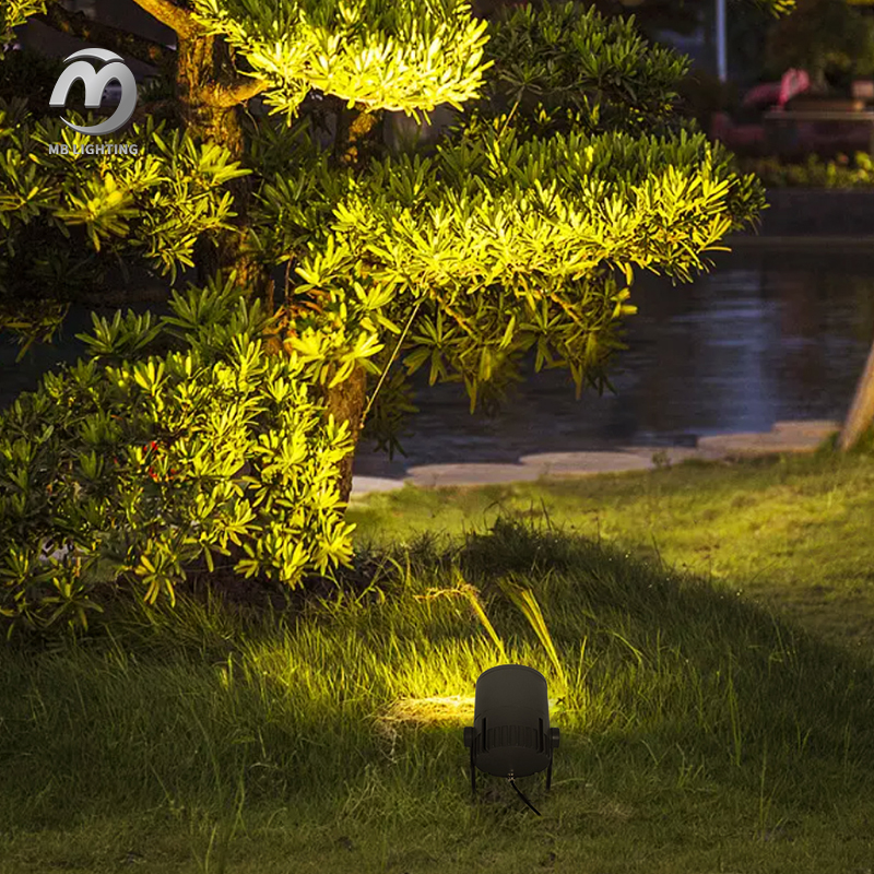 Aluminum Waterproof Lawn Spot Lights Farm Garden Led Flood Light Landscape Outdoor Lighting
