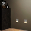 Outdoor Led Step Lights Recessed Footlight Corridor Staircase Wall Lamp 3w Square Stair Light