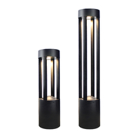 Modern Round Landscape Bollard Light Outdoor Waterproof Led Garden Lights 10W Path Lighting