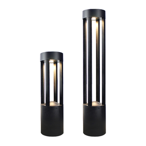 Modern Round Landscape Bollard Light Outdoor Waterproof Led Garden Lights 10W Path Lighting