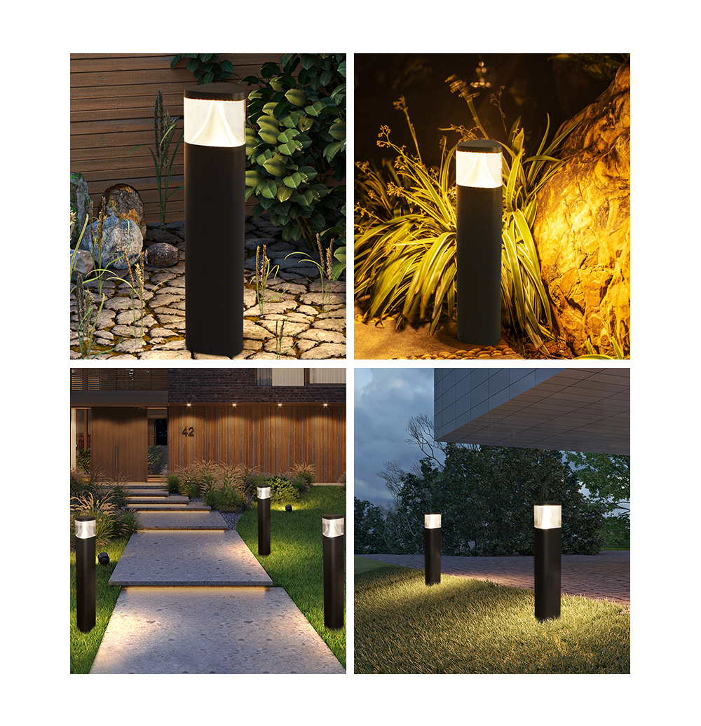 garden post light