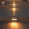 Recessed Led Wall Light Waterproof Corner Lamp Indoor Outdoor Led Stair Step Lights