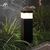 Outdoor Waterproof Garden Light 12W LED Square Bollard Light Decorative Landscape Lighting