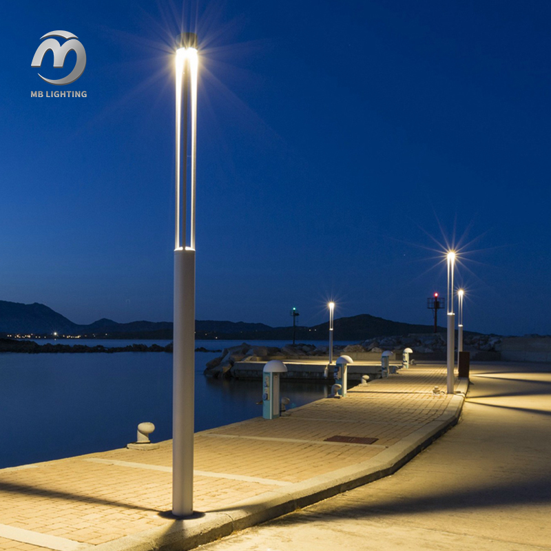 High Pole Garden Lights Outdoor 20W LED Lawn Light Waterproof Park Landscape Lighting