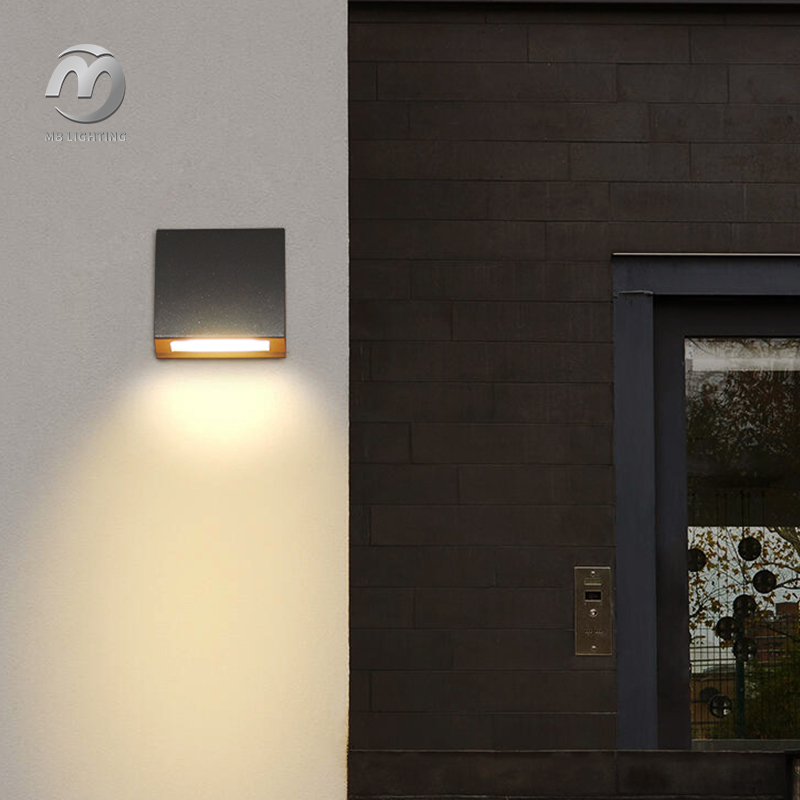 Outdoor Staircase Lights Balcony Porch Wall Lamp Waterproof LED Step Lamp