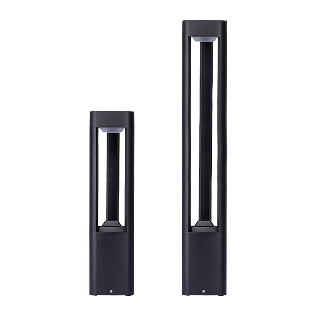 Aluminum COB Garden Light Outdoor Lawn Lamp Waterproof LED Landscape Bollard Lights For Courtyard