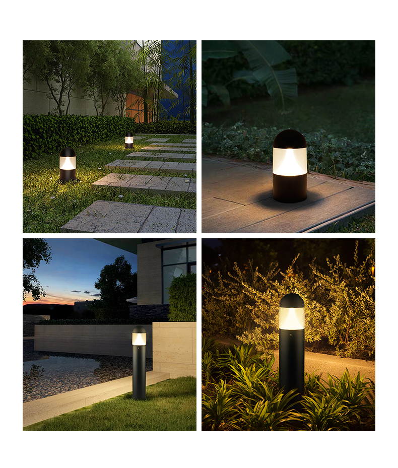 lawn bollard lamp