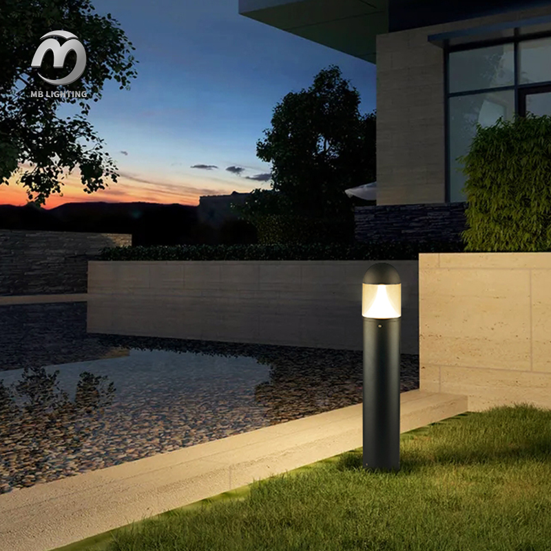 Waterproof Bollard Light Pathway Garden Lawn Lamps Outdoor Led Landscape Lights Decorative Illumination