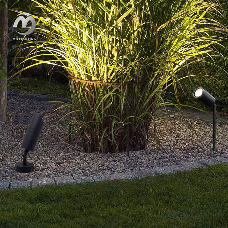 Outdoor Waterproof IP65 Garden Spotlight Lawn Lamp Aluminum Spot Spike Lights LED Landscape Lighting