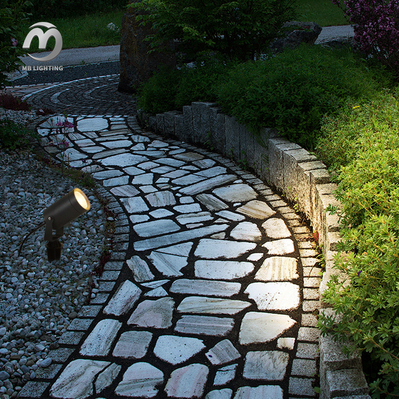 Outdoor Aluminum Material Led Spot Light Garden Yard Waterproof Floodlight Landscape Spike Lights