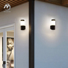 Modern Outdoor Porch LED Wall Light 7W Waterproof Wall Mounted Light Garden Sconce Light