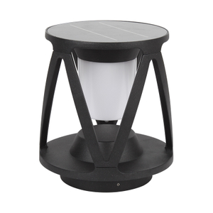 Outdoor Courtyard Led Pillar Light Waterproof Post Headlamp Solar Garden Villa Column Light