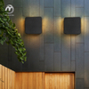 Modern 15W Led Wall Light Aluminum Outdoor Sconce Lighting Waterproof Square Porch Lamp
