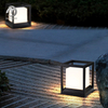 Outdoor Villa Courtyard Gate Column Light E27 Waterproof Aluminium Garden Landscape Lamps Pillar Light