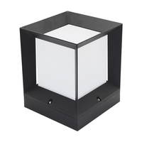 Waterproof LED Column Light Modern Pillar Lamp Outdoor Square Garden Lights