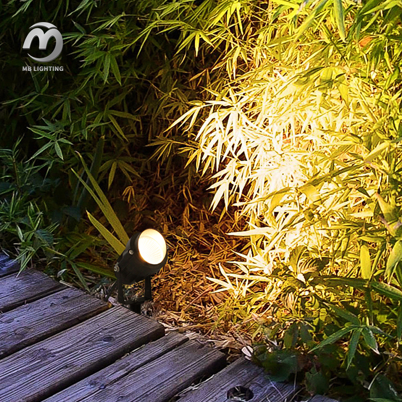 Aluminum Pathway Garden LED Spot Light Outdoor Landscape Lighting Ip65 Waterproof Spike Light