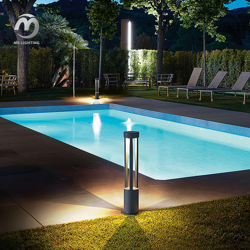 Outside Modern 10W Lawn Light Waterproof Aluminum LED Garden Lights Pathway Landscape Lighting