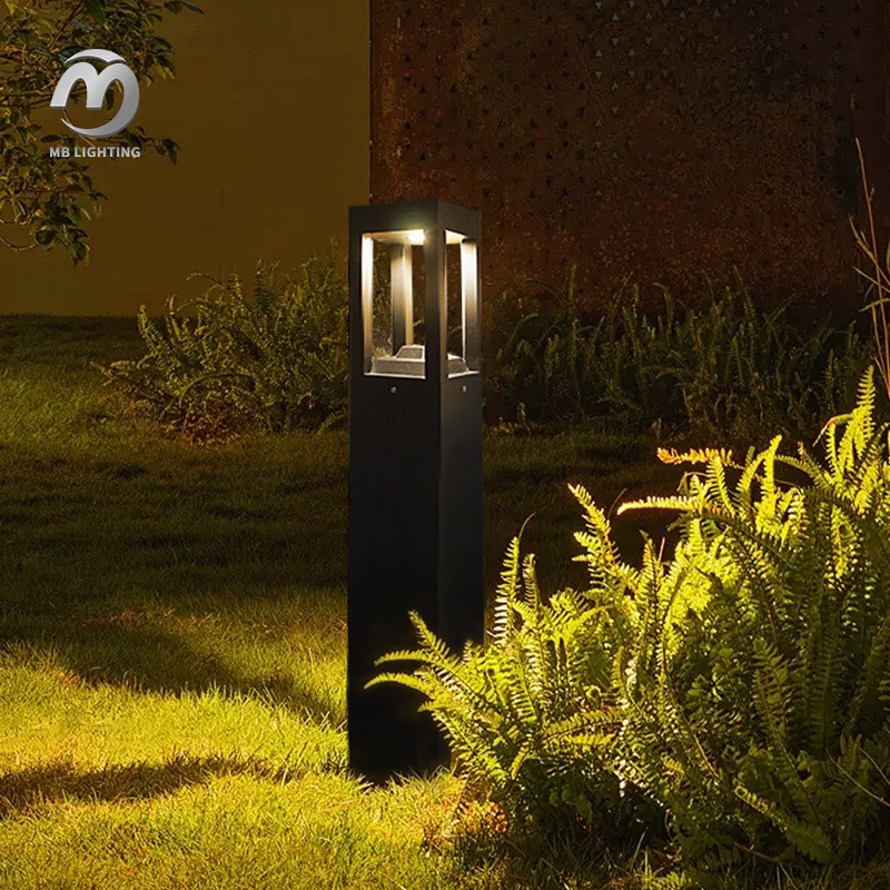 Waterproof 10W Bollard Light Garden Landscape Light Outdoor Aluminum Led Lawn Lamp