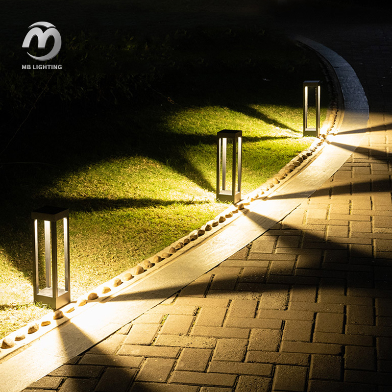 10W Square Landscape Lamp Waterproof Garden Lighting Outdoor LED Lawn Bollard Lights