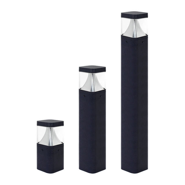 Outdoor Waterproof Lawn Light Villa Garden Courtyard Pillar Lamp 10W LED Bollard Light
