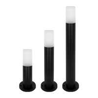 Outdoor Modern LED Bollard Lawn Lamp Community Garden Park Lighting Aluminum Waterproof Pathway Lights