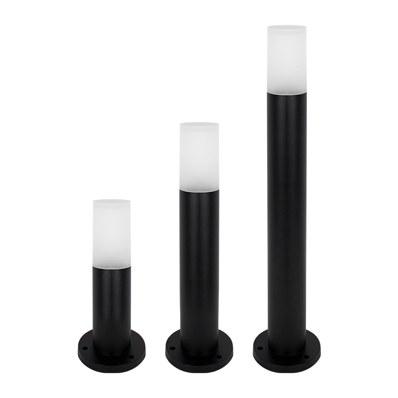 Outdoor Modern LED Bollard Lawn Lamp Community Garden Park Lighting Aluminum Waterproof Pathway Lights