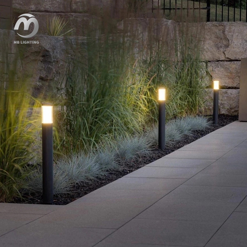 Decorative Landscape 5W Led Lawn Lamp Outdoor Garden Post Lights Waterproof Led Bollard Light