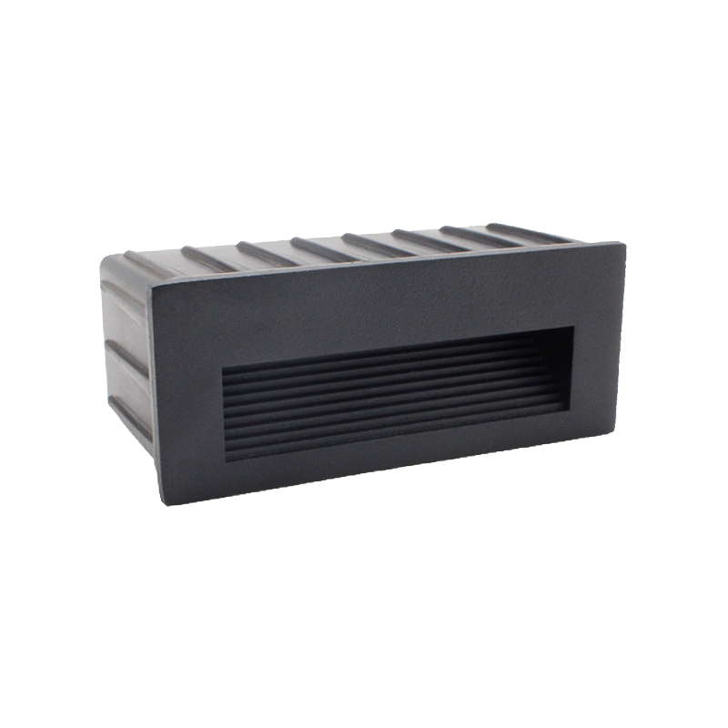 Recessed Rectangle Led Step Light 3W Stair Lighting Waterproof Outdoor Wall Light
