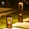 Solar Powered Outdoor LED Bollard Light Waterproof Post Lights Pathway Landscape Garden Lawn Lamps