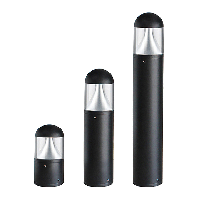 Waterproof Bollard Light Pathway Garden Lawn Lamps Outdoor Led Landscape Lights Decorative Illumination